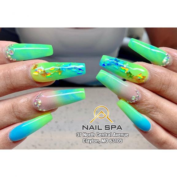 Make a beautiful day with new nail color with AQ NAIL SPA - Clayton